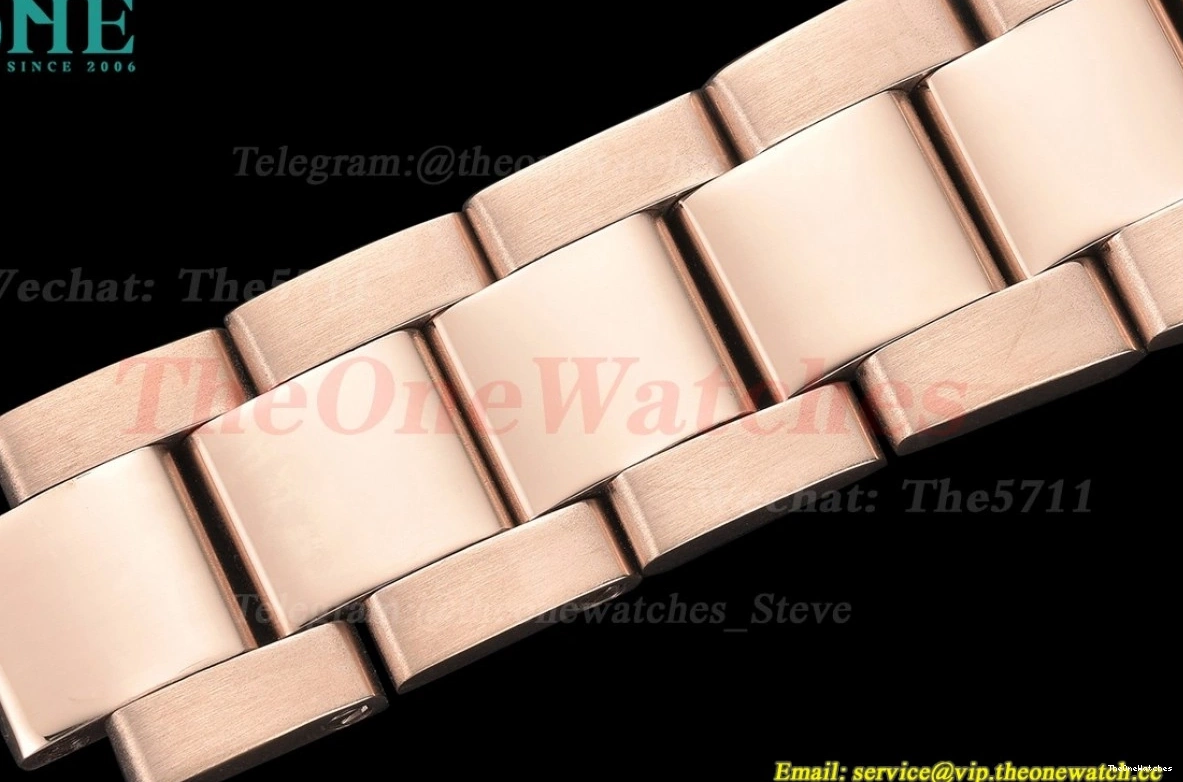 Black RG 40mm A3836 RG Gold Daytona GDF 0101